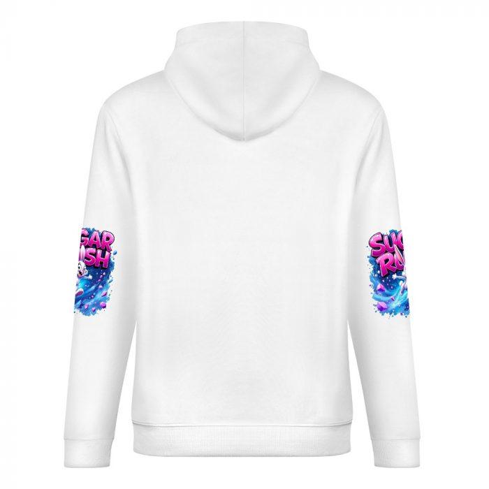 Sugar Rush Hoodie – Energetic Cartoon Bunny Hoodie with Neon Splash Graphics - Image 6
