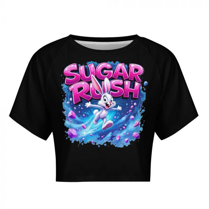 🍭Sugar Rush Bunny Crop Top – First Kiss Butterflies Collection - Image 8