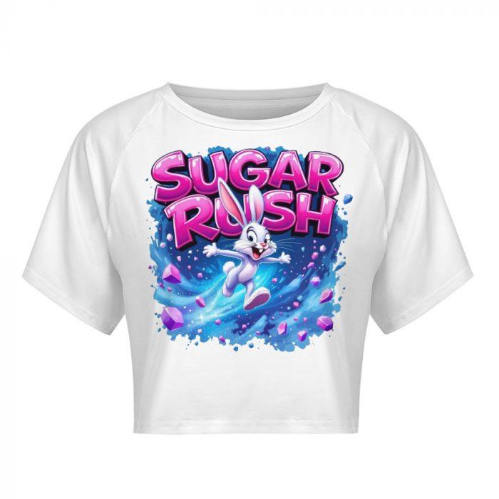 🍭Sugar Rush Bunny Crop Top – First Kiss Butterflies Collection - Image 3