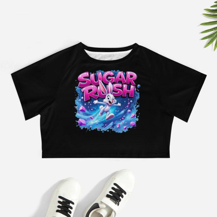 🍭Sugar Rush Bunny Crop Top – First Kiss Butterflies Collection - Image 7