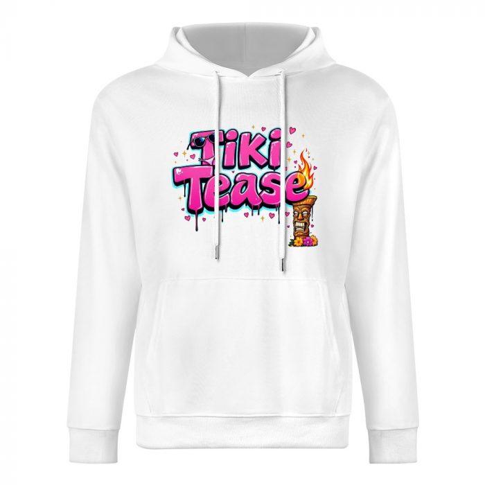 Tiki Tease Hoodie – Flirty Graffiti Hoodie with Tropical Tiki Torch Graphic
