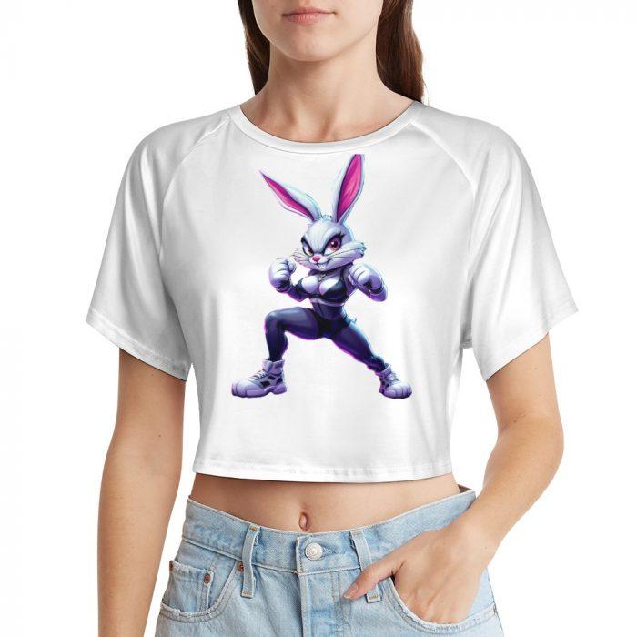 🥊Fight Bunny Crop Top – Heartbreak City Collection - Image 5
