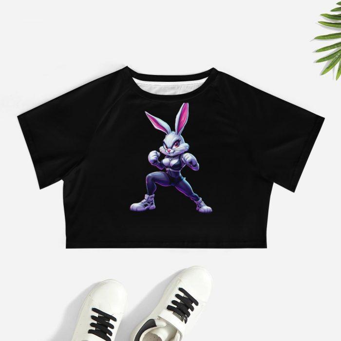 🥊Fight Bunny Crop Top – Heartbreak City Collection - Image 7