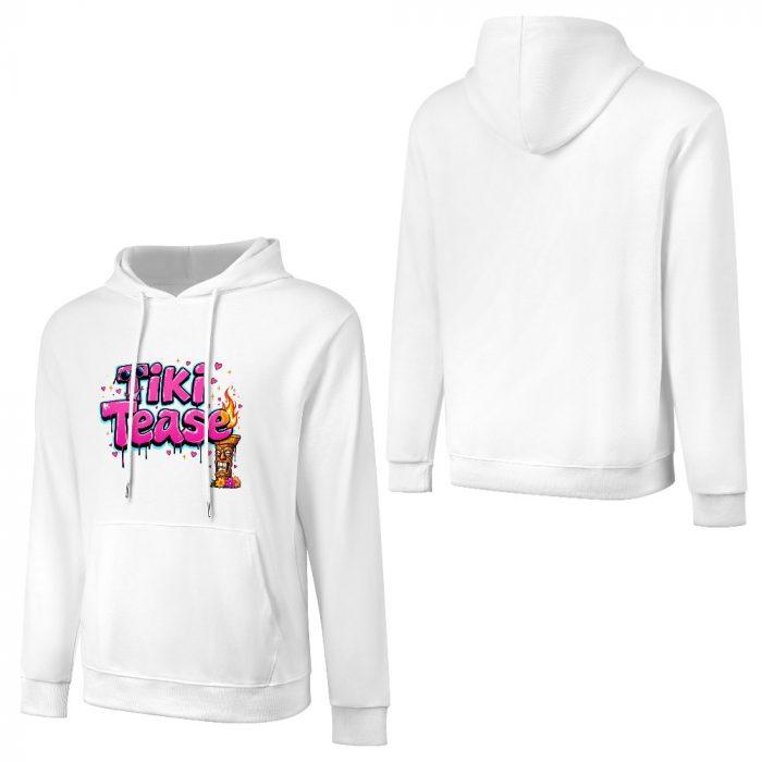 Tiki Tease Hoodie – Flirty Graffiti Hoodie with Tropical Tiki Torch Graphic - Image 5