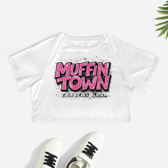 Muffin Town Twin Peaks Crop Top – Candy Curves Couture Exclusive - Image 2
