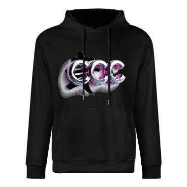 CCC Graffiti Logo Hoodie – Black Hoodie with Bold Streetwear Candy Curves Design