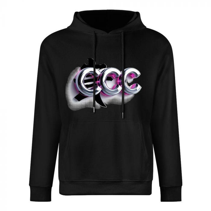 CCC Graffiti Logo Hoodie – Black Hoodie with Bold Streetwear Candy Curves Design