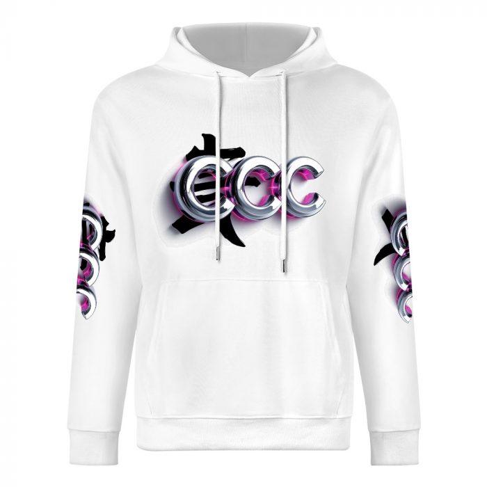 CCC Graffiti Logo Hoodie – Bold Street Style Pullover with Candy Curves Couture Tag