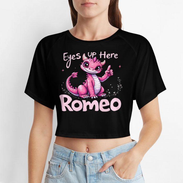Eyes Up Here Romeo Crop Top – First Kiss Butterflies Exclusive - Image 6