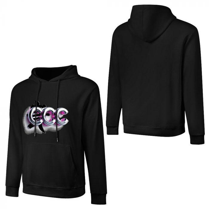 CCC Graffiti Logo Hoodie – Black Hoodie with Bold Streetwear Candy Curves Design - Image 3