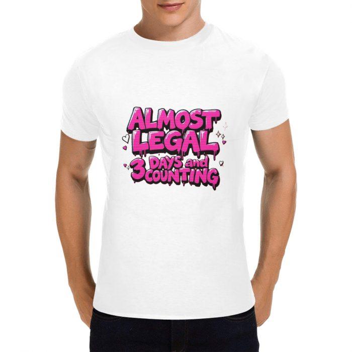 Countdown Tee – 18th Birthday Flirt Graphic T-Shirt （Made in USA，Ships to USA Only） - Image 5