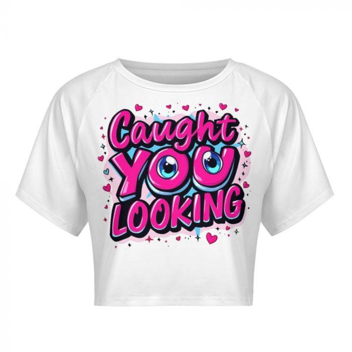 Caught You Looking Crop Top – Heartbreak City Graffiti Collection - Image 3