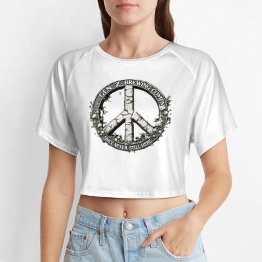 Gun Z Brewing Co. Crop – Peace Sign Survival Tee