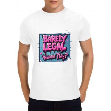 Newly Legal – Graffiti Flirt Tee with Attitude (Made in USA,Ships to USA Only)