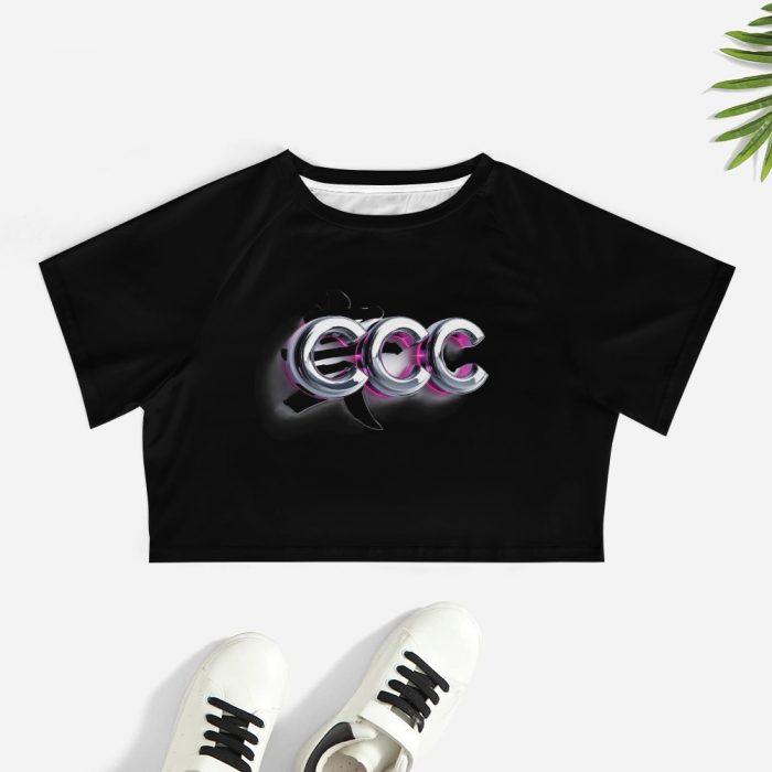 CCC Logo Graffiti Gloss Crop – Candy Curves Signature Tee - Image 7