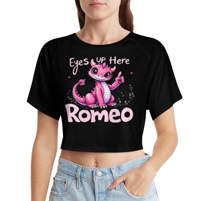 Eyes Up Here Romeo Crop Top – First Kiss Butterflies Exclusive - Image 10