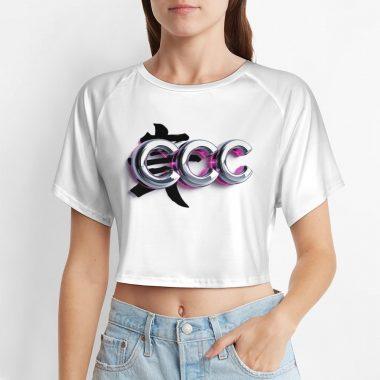 CCC Logo Graffiti Gloss Crop – Candy Curves Signature Tee