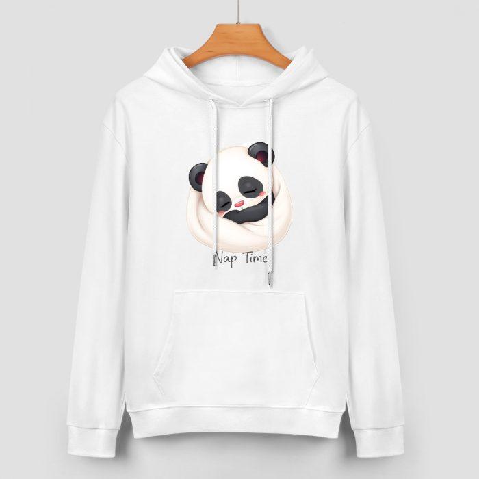 Nap Time Panda Hoodie – Cute Sleeping Panda Hoodie for Cozy Chill Days - Image 2