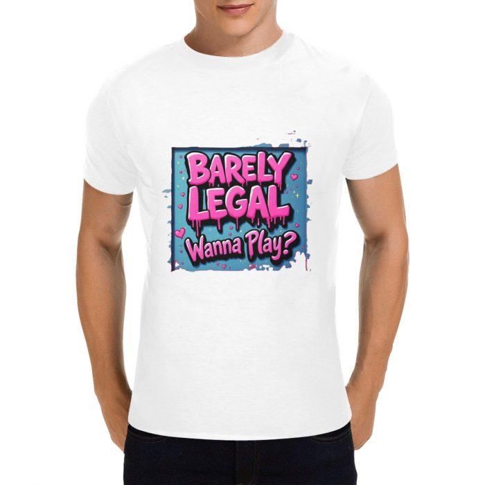 Newly Legal – Graffiti Flirt Tee with Attitude （Made in USA，Ships to USA Only） - Image 5