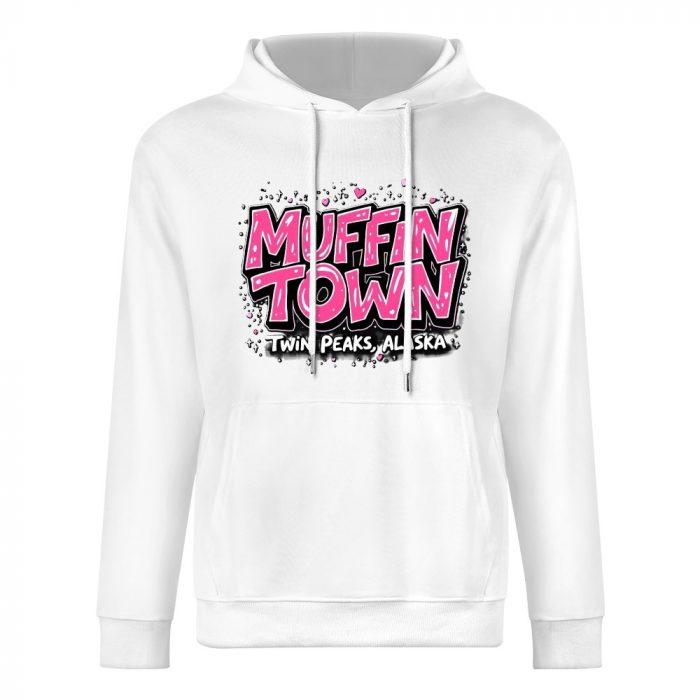 Muffin Town Hoodie – Bold Logo Hoodie for Twin Peaks, AL Girls with Attitude