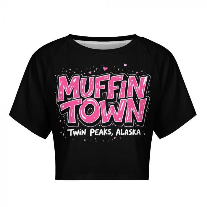 Muffin Town Twin Peaks Crop Top – Candy Curves Couture Exclusive - Image 8