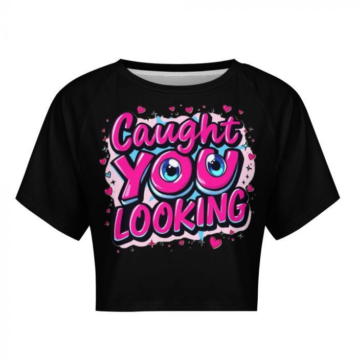 Caught You Looking Crop Top – Heartbreak City Graffiti Collection - Image 8