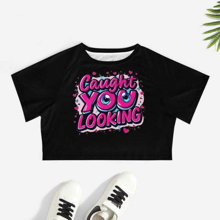 Caught You Looking Crop Top – Heartbreak City Graffiti Collection - Image 7
