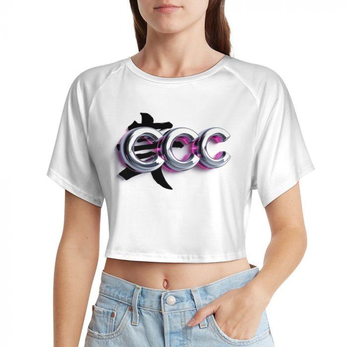 CCC Logo Graffiti Gloss Crop – Candy Curves Signature Tee - Image 5