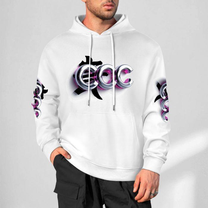CCC Graffiti Logo Hoodie – Bold Street Style Pullover with Candy Curves Couture Tag - Image 4