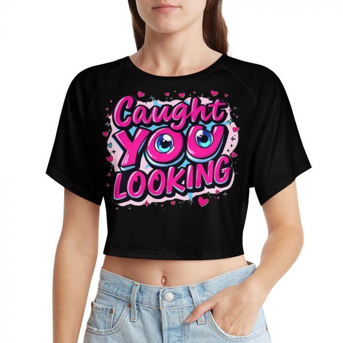 Caught You Looking Crop Top – Heartbreak City Graffiti Collection - Image 10