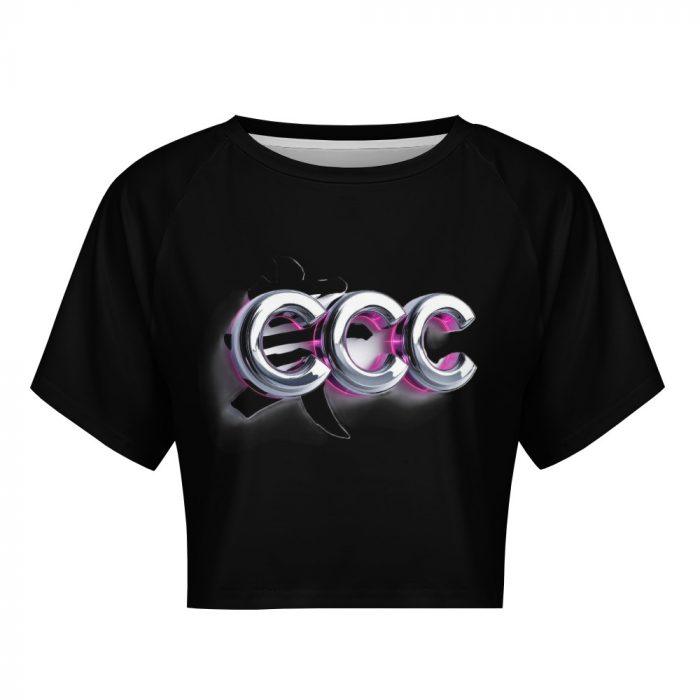 CCC Logo Graffiti Gloss Crop – Candy Curves Signature Tee - Image 8