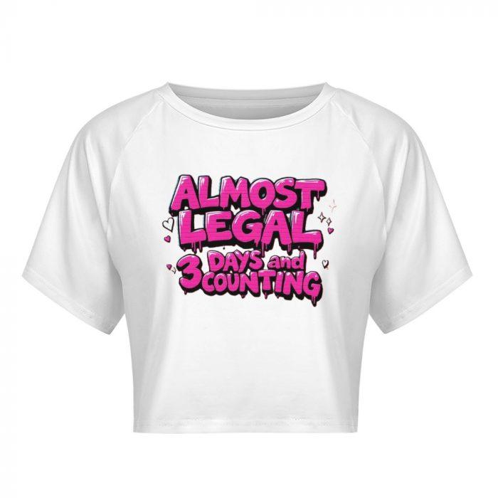 Almost Legal Crop – 3 Days and Counting Flirty Countdown Tee - Image 3