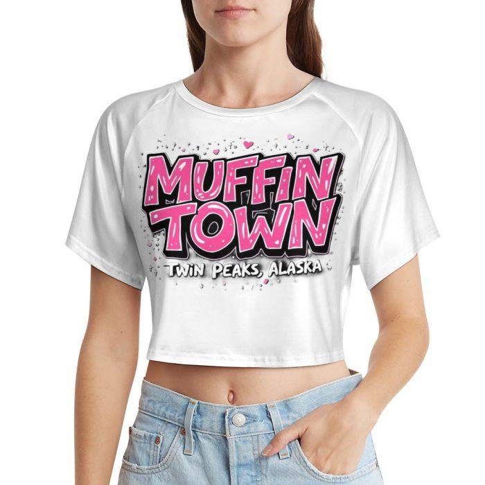 Muffin Town Twin Peaks Crop Top – Candy Curves Couture Exclusive - Image 5