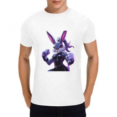 Shadow Bunny – Streetfighter Glow-Up Graphic T-Shirt(Made in USA,Ships to USA Only)