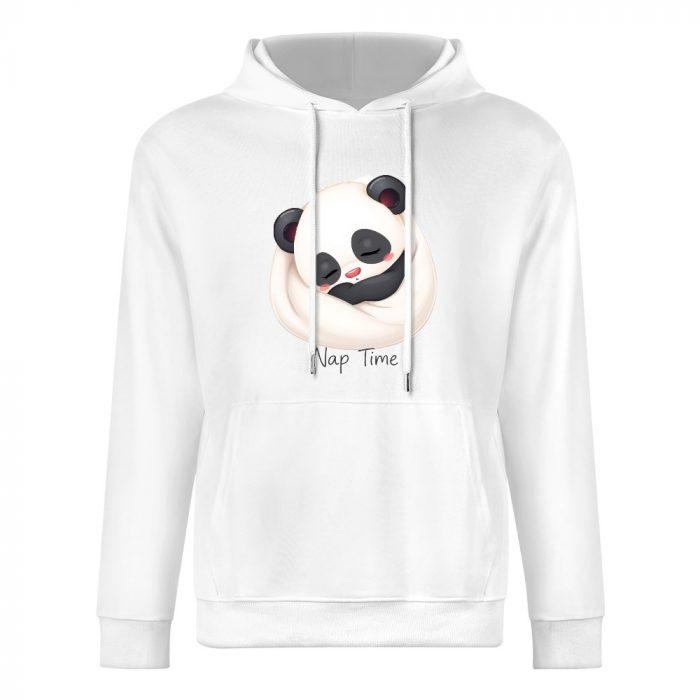 Nap Time Panda Hoodie – Cute Sleeping Panda Hoodie for Cozy Chill Days