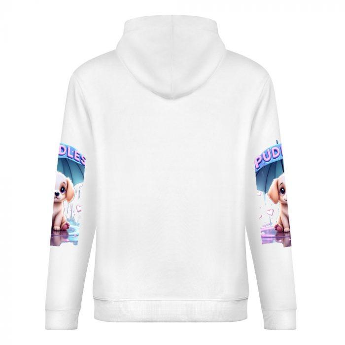 Puddle Pup Hoodie – Cute Dog in Rain Graphic Sweatshirt - Image 6