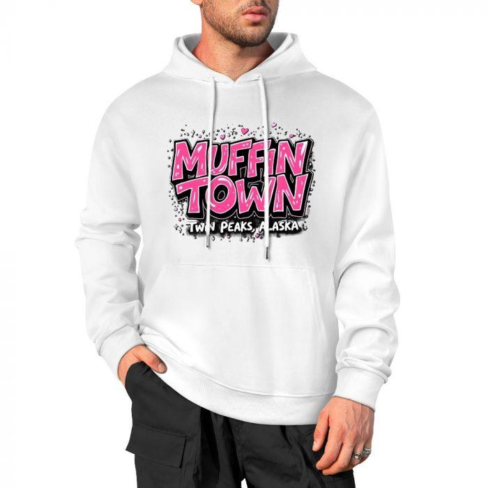 Muffin Town Hoodie – Bold Logo Hoodie for Twin Peaks, AL Girls with Attitude - Image 3