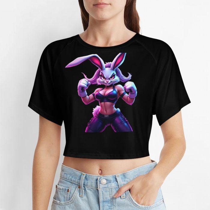 Power Stance Bunny Crop Top – Barbed Halo Collection - Image 6