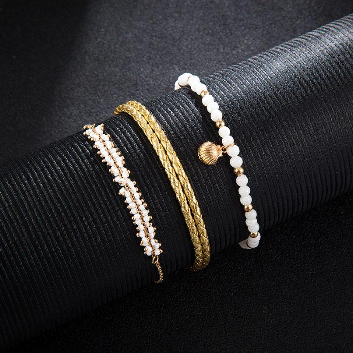 Bohemian 3 set anklets - Image 3
