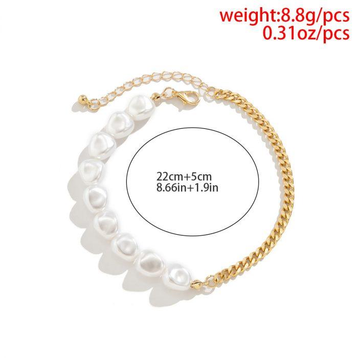 European And American Beaded Weaving Niche All-match Beach Anklets - Image 4