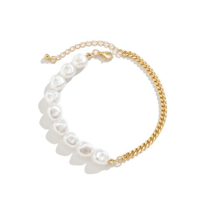 European And American Beaded Weaving Niche All-match Beach Anklets - Image 3